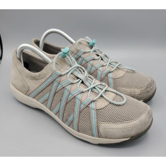 Dansko Shoes - Dansko Honor Women’s Stone Suede EU 41 US 9 Comfort Walking Sneakers Shoes